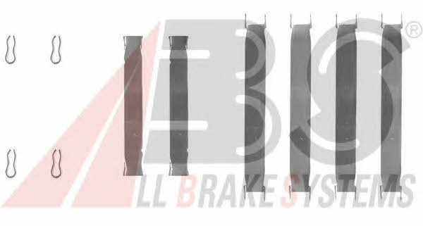 ABS 0937Q Mounting kit brake pads 0937Q