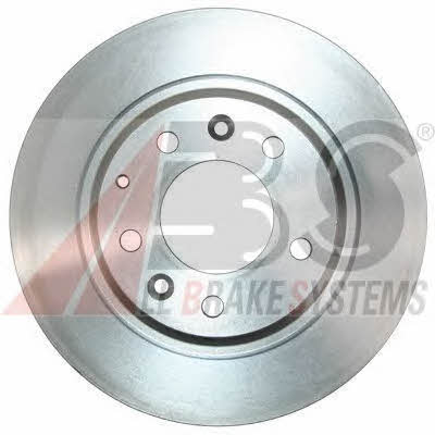 Rear brake disc, non-ventilated ABS 17094