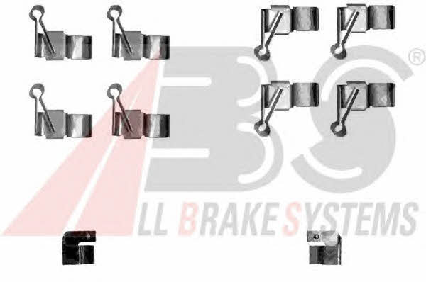 ABS 1238Q Mounting kit brake pads 1238Q