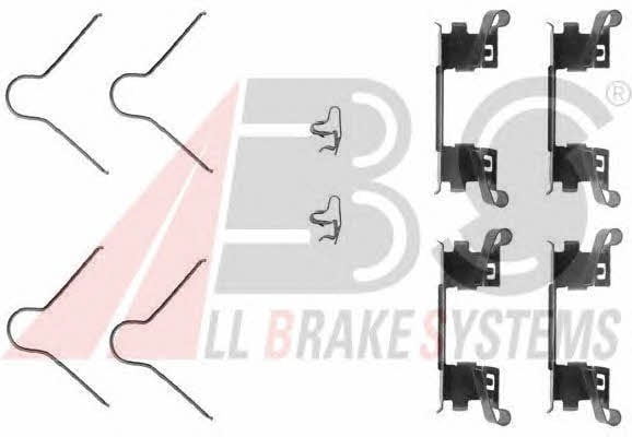 ABS 1254Q Mounting kit brake pads 1254Q