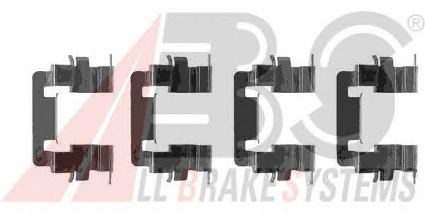 ABS 1278Q Mounting kit brake pads 1278Q
