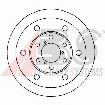 ABS 15032 Brake disc 15032 15032 ABS Brake disc
