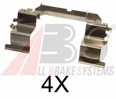ABS 1738Q Mounting kit brake pads 1738Q