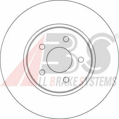 Front vented brake disc ABS 17151
