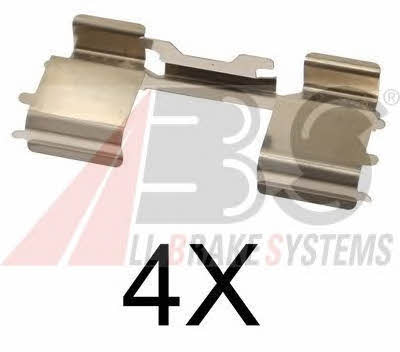ABS 1726Q Mounting kit brake pads 1726Q