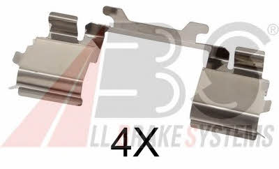 ABS 1730Q Mounting kit brake pads 1730Q
