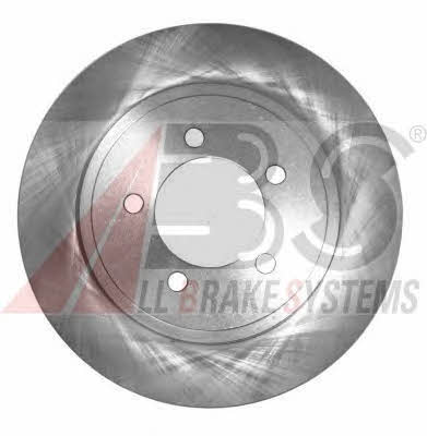 ABS 17320 Rear brake disc, non-ventilated 17320