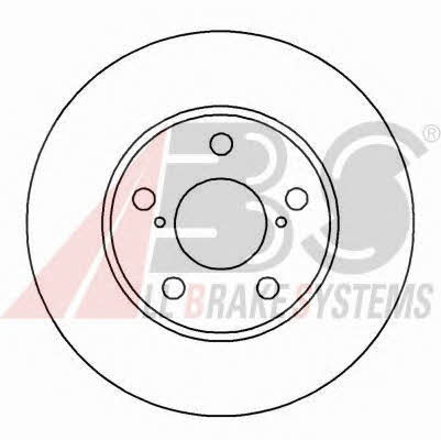 ABS 16245 Brake disc 16245 16245 ABS Brake disc