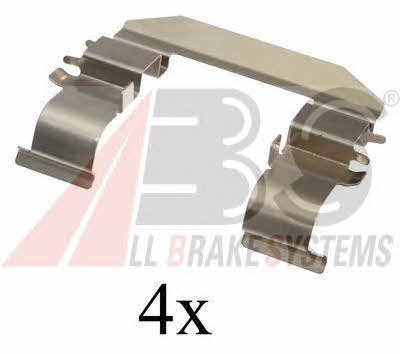 ABS 1664Q Mounting kit brake pads 1664Q