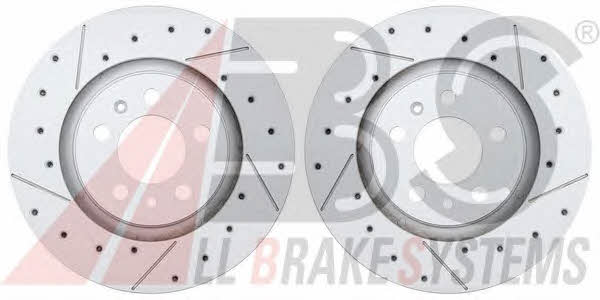 ABS 16881S Brake disc 16881S