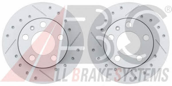 ABS 16883S Rear ventilated brake disc 16883S