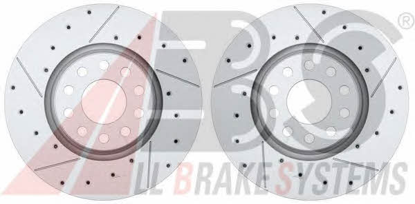 ABS 16930S Front brake disc ventilated 16930S