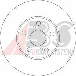 ABS 17508 Brake disc 17508 17508 ABS Brake disc