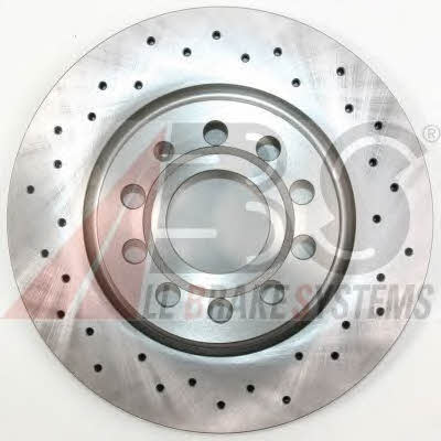 ABS 17522S Front brake disc ventilated 17522S