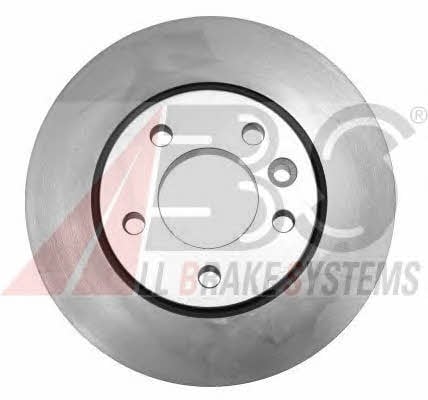 Rear ventilated brake disc ABS 17525