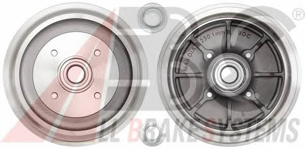 ABS 3439-SC Rear brake drum 3439SC