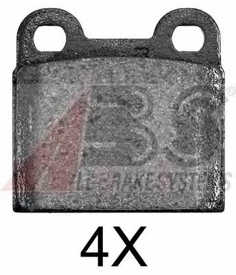 ABS 36010 OE Brake Pad Set, disc brake 36010OE