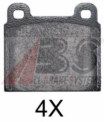 ABS 36025 OE Brake Pad Set, disc brake 36025OE