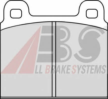 ABS 36025/1 Brake Pad Set, disc brake 360251
