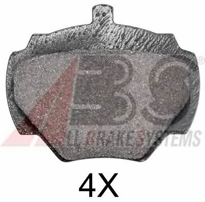 ABS 36125 OE Brake Pad Set, disc brake 36125OE