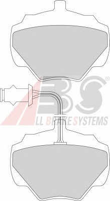 ABS 36125/1 Brake Pad Set, disc brake 361251