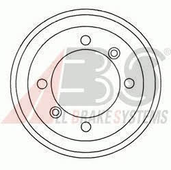 Brake drum Rover: 2390S ABS Rear brake drum