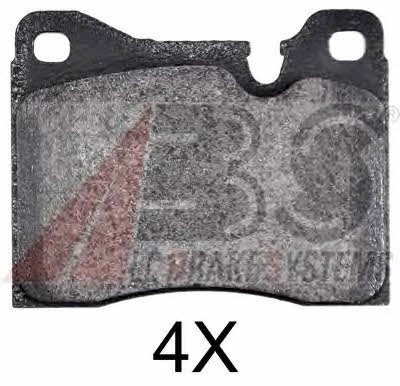 ABS 36386 OE Brake Pad Set, disc brake 36386OE
