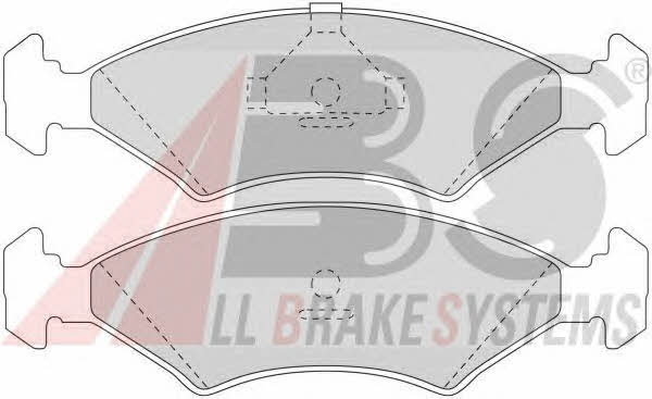 ABS 36446 Brake pad set 36446 36446 ABS Brake pad set