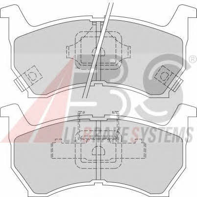 ABS 36531/1 Brake Pad Set, disc brake 365311