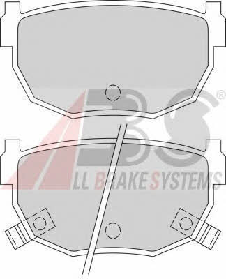 ABS 36586/1 Brake Pad Set, disc brake 365861
