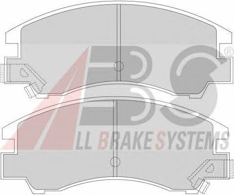 ABS 36611/1 Brake Pad Set, disc brake 366111