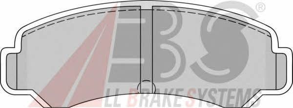 ABS 36660/1 Brake Pad Set, disc brake 366601