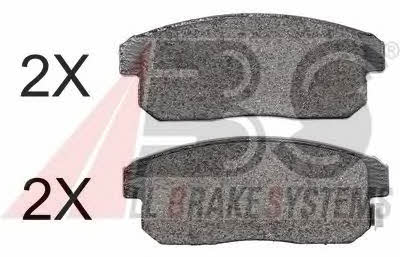 ABS 37419 OE Brake Pad Set, disc brake 37419OE