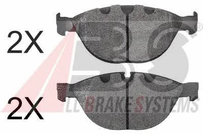 ABS 37463 OE Brake Pad Set, disc brake 37463OE