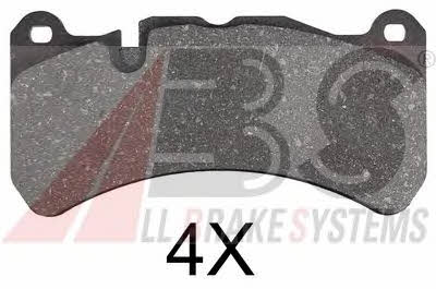 ABS 37508 OE Brake Pad Set, disc brake 37508OE