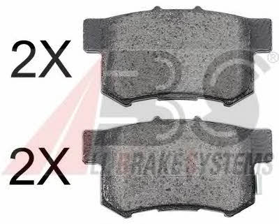 ABS 37510 OE Brake Pad Set, disc brake 37510OE