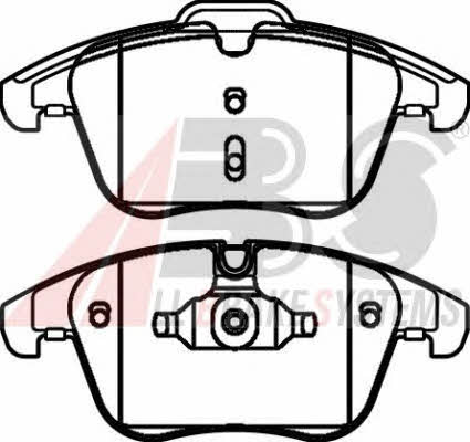 Brake pad set ABS 37568