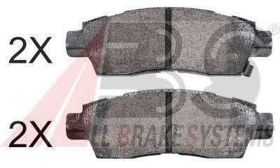 ABS 37646 OE Brake Pad Set, disc brake 37646OE