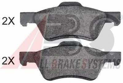 ABS 37673 OE Brake Pad Set, disc brake 37673OE
