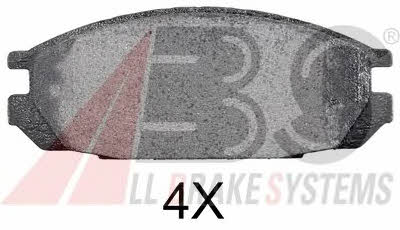 ABS 36693 OE Brake Pad Set, disc brake 36693OE