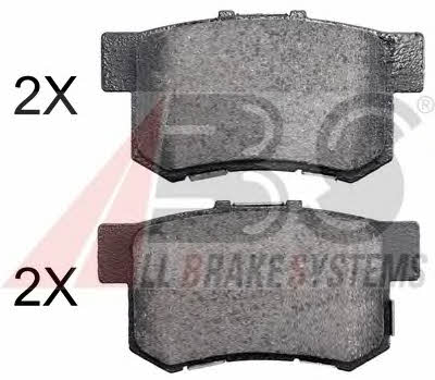 ABS 36712 OE Brake Pad Set, disc brake 36712OE