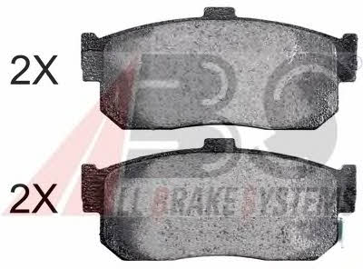 ABS 36742 OE Brake Pad Set, disc brake 36742OE