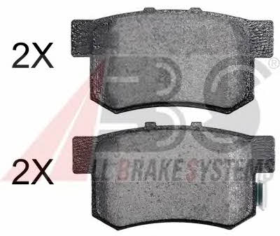 ABS 36757 OE Brake Pad Set, disc brake 36757OE