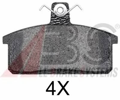 ABS 36851 OE Brake Pad Set, disc brake 36851OE