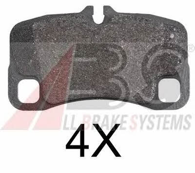 ABS 37685 OE Brake Pad Set, disc brake 37685OE