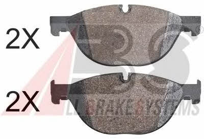 ABS 37703 OE Brake Pad Set, disc brake 37703OE