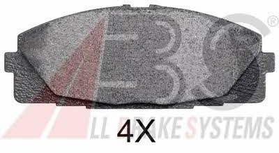 ABS 37708 OE Brake Pad Set, disc brake 37708OE