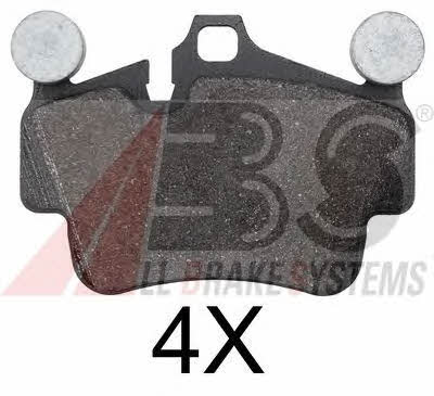 ABS 37717 OE Brake Pad Set, disc brake 37717OE