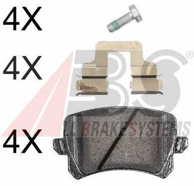 ABS 37739 OE Brake Pad Set, disc brake 37739OE