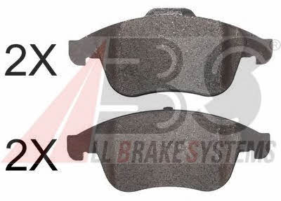 ABS 37744 OE Brake Pad Set, disc brake 37744OE